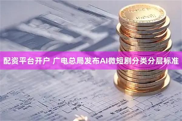 配资平台开户 广电总局发布AI微短剧分类分层标准